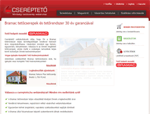 Tablet Screenshot of cserepteto.hu